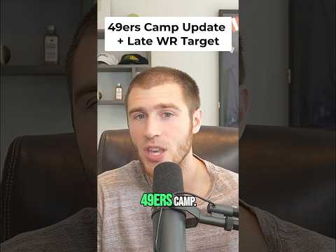 49ers Camp Update + Late-Round WR Target #shorts artwork