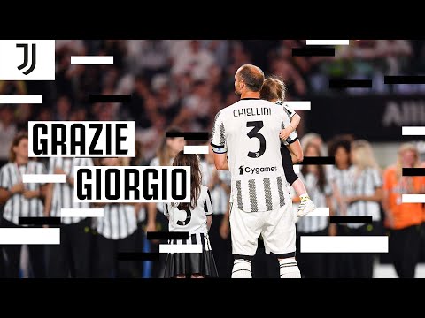 Thanks for everything, Giorgio! 🤍🖤 | Chiellini's Juventus send off | #THEGR3ATGIORGIO