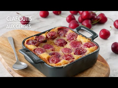 Le Meilleur CLAFOUTIS aux CERISES - Une Recette de dessert facile et rapide