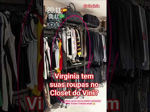 Virginia tem suas roupas no Closet do Vini #shorts #virginiafonseca