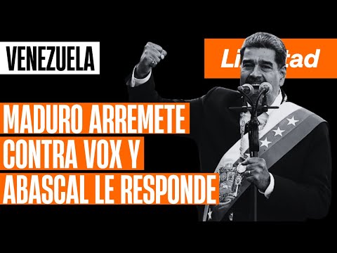 Nicolás Maduro arremete contra Vox y Santiago Abascal le responde