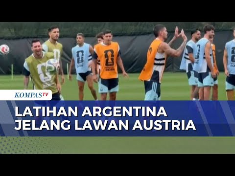 Incar Tiket Lolos 32 Besar, Argentina Tingkatkan Intensitas Latihan Jelang Hadapi Austria