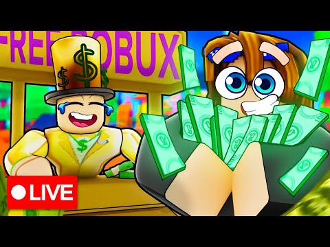 🔴 HUGE ROBUX DONATION STREAM! Free Robux for Viewers! (PLS DONATE)