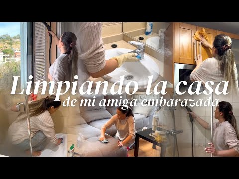 LIMPIANDO LA CASA DE MI AMIGA EMBARAZADA✨ MOTÍVATE A LIMPIAR CONMIGO💪 LIMPIEZA PROFUNDA DE CASA