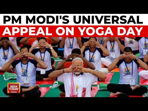 PM Modi: Yoga Connects World, Calls For 10% Oil Reduction In Diet To Combat Obesity | India Today