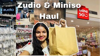 My First Zudio + Miniso Haul 🎀 | Bought so Many Things | Truebeautybybharti 🦋