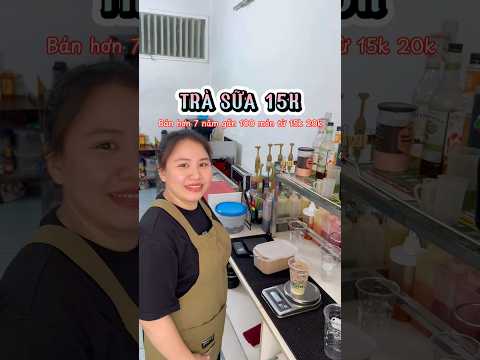 TRÀ SỮA 15K không ai truyền thông nè Gò Vấp ơiii #trasuateadays #kyn99er #trasuanhalam #milodam
