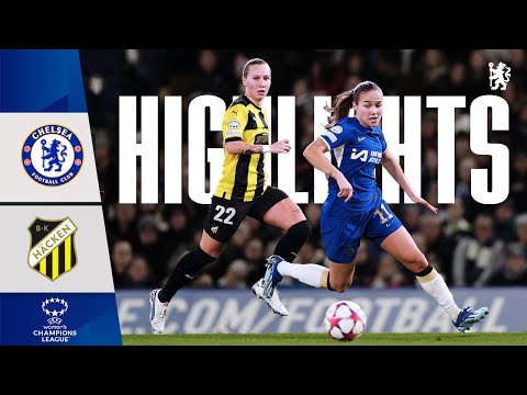 Chelsea Women 0-0 Häcken Women | HIGHLIGHTS & MATCH REACTION | UWCL 2023/24