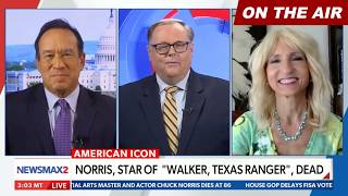 Bobby Eberle on Newsmax -- Chuck Norris Legacy