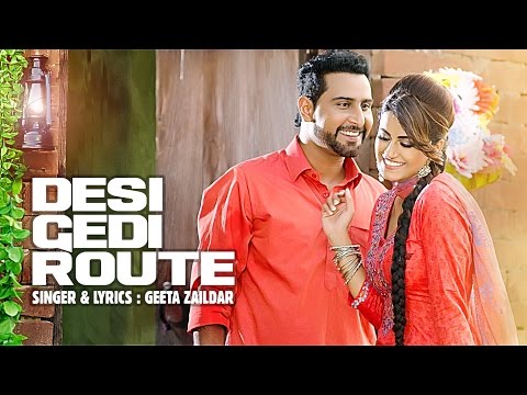 Desi Gedi Route Lyrics - Geeta Zaildar | Western Penduz