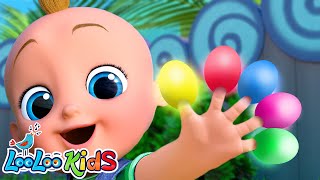 Finger Family + Five Little Ducks + Johny Johny Yes Papa + Five Little Monkeys | LooLoo Kids