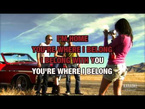 You’re Where I Belong in the Style of “Trisha Yearwood” with lyrics (with lead vocal)