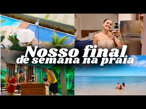 FUGIMOS DA ROTINA, COMPRAS, TOUR NO FLAT E PRAIA DE MURO ALTO, NOS FORTALECENDO EM FAMÍLIA ❤️