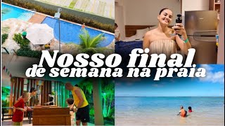 FUGIMOS DA ROTINA, COMPRAS, TOUR NO FLAT E PRAIA DE MURO ALTO, NOS FORTALECENDO EM FAMÍLIA ❤️