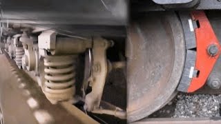What kind of brakes does this train use