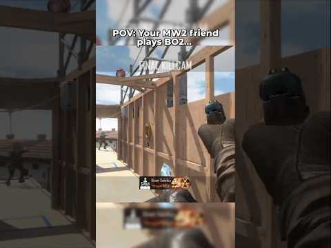 Get bro on MW2 🤣#cod #trickshot #nostalgia