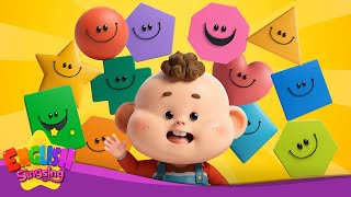 [Renewal] Shape Song - Educational Children Song - AI Animation for Kids