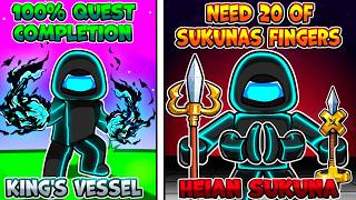 I Unlocked The Jujutsu Kaisen Weapons In Anime Final Quest