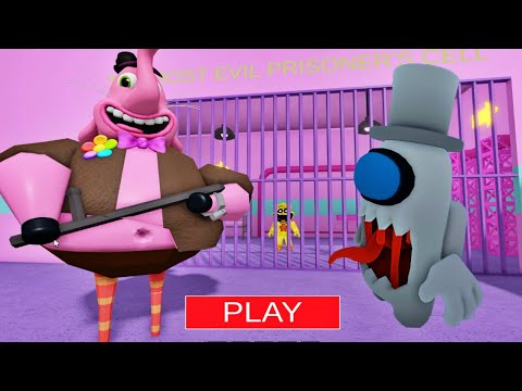 Bing Bong's BARRY'S PRISON RUN! SCARY OBBY JUMPSCARES #roblox #obby