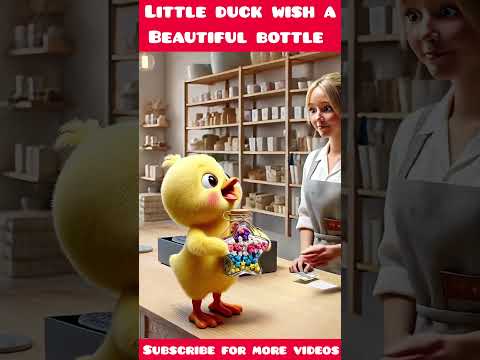 What's inside the ducks little star wish jar? #trending #shortvideo #cartoon #animation #funny