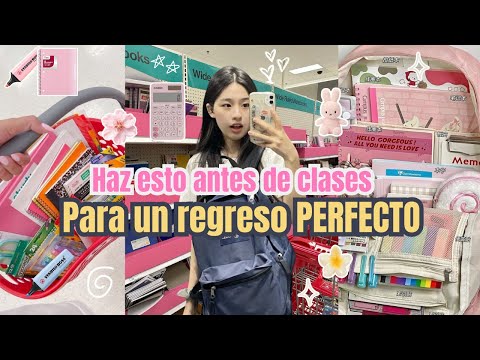 Organiza TODO para el regreso a clases 2025: útiles, portadas, carpeta, mochila… ✨