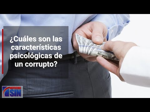 Características psicológicas de un corrupto