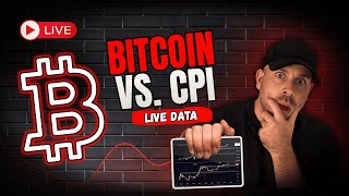 🔴 LIVE: US CPI & ECB Rate Decision (Market Reaction)