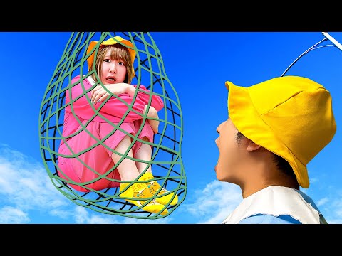 【寸劇】幼稚園児が捕まっちゃった⁉︎たすけて～＞＜悪い子幼稚園児のトラップをクリアしろ！へっぽこ先生とお友達を助けられるかなぁ？