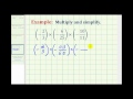 Simplifying Fractions and Multiplying