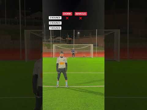 Bounce Challenge! 1, 2, 3 Bounces, Then Shoot! ⚽🔥 #football #shorts