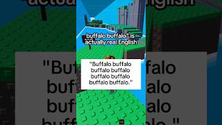 The Most Confusing Sentence in English #shorts #roblox #robloxrant #viral