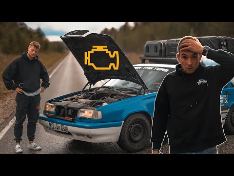 Hält der 30 Jahre alte Volvo die 8000KM? | von HAMBURG zum NORDKAP + ZURÜCK Part 3