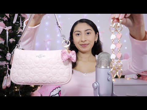 ASMR~WHAT’S IN MY COACH PURSE/UNBOXING!! 💖👛