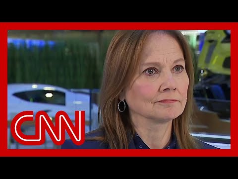 Reporter asks CEO about her nearly $29 million in compensation as workers strike