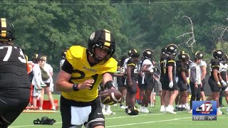 Eli Drinkwitz previews season opener, amidst ongoing quarterback battle