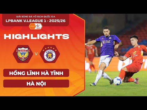 HIGHLIGHTS: HỒNG LĨNH HÀ TĨNH VS HÀ NỘI | CHIẾN THẮNG BẤT NGỜ | LPBANK V.LEAGUE 2025/26 thumbnail