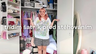 třídím šatník před stěhováním v New Yorku | NYC diaries