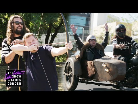 2 Hours Off w/ Jason Momoa - Whips, Arrows &amp; Motorcycles