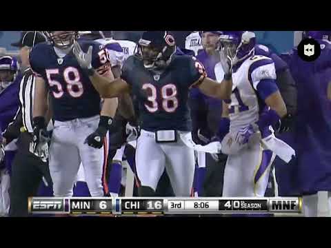 Relive Bears' thrilling OT win over Vikings in 2009 | NFL Throwback video clip