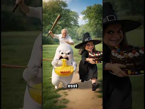 Die Hexe hat unseren Kuchen gegessen 😱🎂