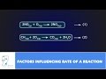 Chemical Reaction Rates and Factors