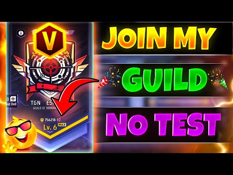 🔥 Join My Free Fire Guild NOW! | Active Players Only |  Free Fire Guild Kaise Join Kare