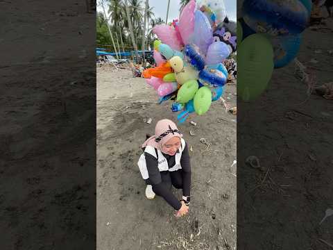 Pasangan aku nangis pengen beli balon gas