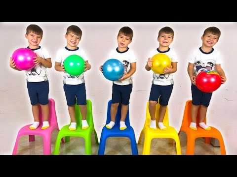 Five little monkeys 🙈 동요와 어린이 노래 Kids Song