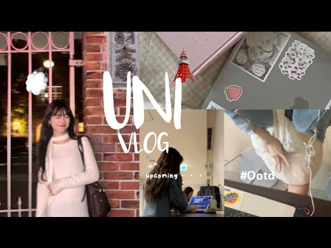 リアルな大４の秋！スケジュール盛りっもり大学らいふ密着vLoG🍂📂ft. 大学でお仕事、燃え尽きトーク(笑) 、立教近くのおすすめスポット🪄