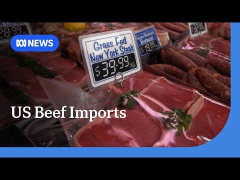 YouTube video thumbnail: Cattle Industry Demands Review Into Lifting of US Beef Import Restrictions