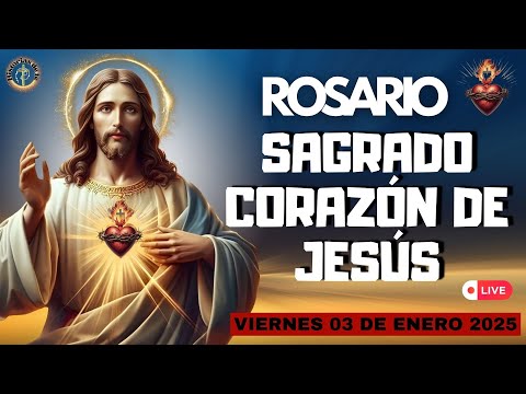 ROSARIO AL❤️SAGRADO CORAZÓN DE JESÚS❤️. PRIMER VIERNES DEL MES. #rosario HISTORIAS DE FE