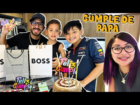 FESTEJAMOS el CUMPLE de PAPA | ABRIENDO REGALOS | Family Juega