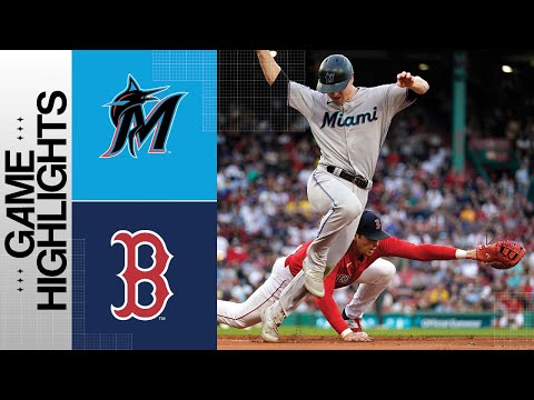 Marlins vs. Red Sox Game Highlights (6/27/23) | MLB Highlights video clip