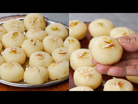 Suji Milk Peda | Homemade Suji Peda Sweets | Easy To Make Taste Better Than Halwai Store | Suji Peda